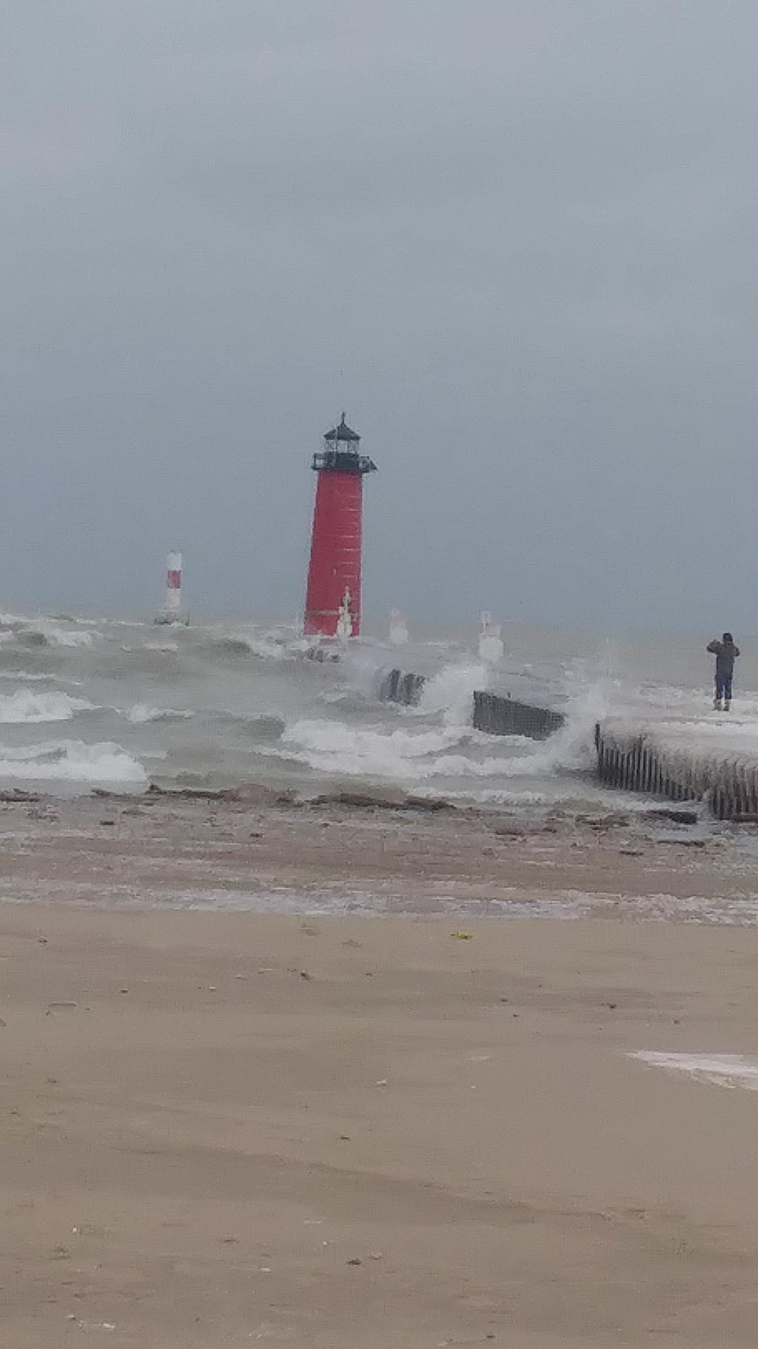 High waves